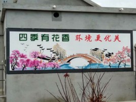 巴马墙绘的特点和形势