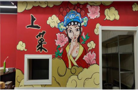 巴马墙体彩绘的发展和应用