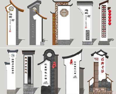 巴马美丽乡村标识标牌有哪些分类？